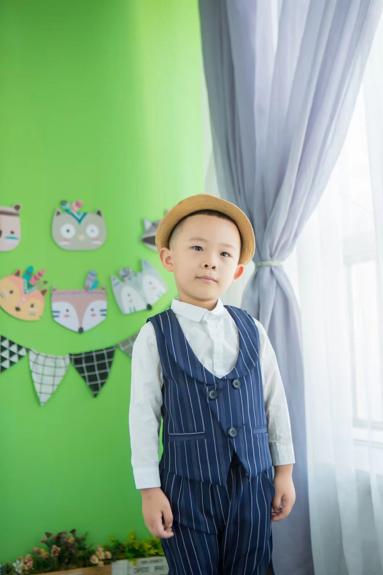 大元元的潮流瞬间：童真与时尚的完美结合