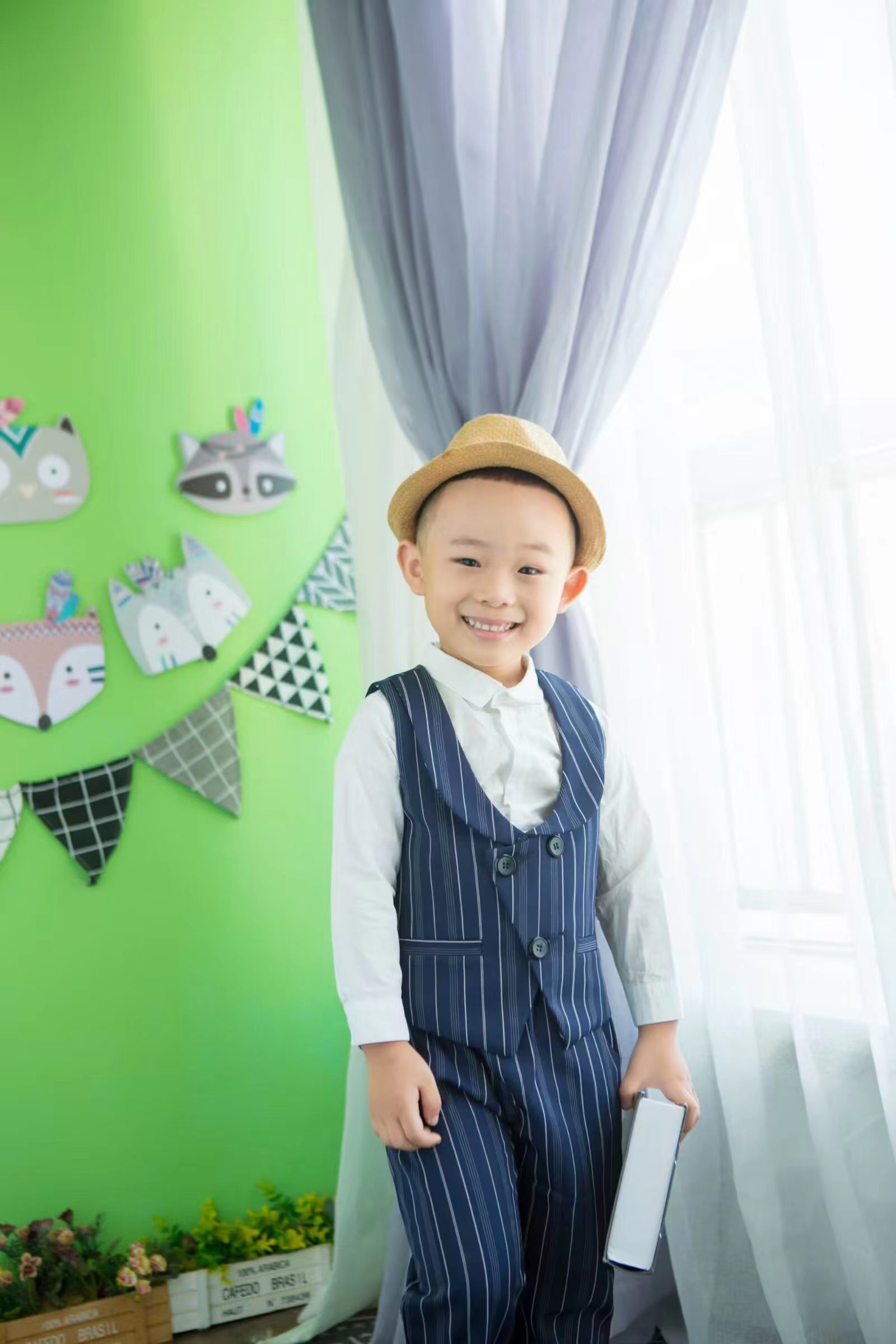 大元元的潮流瞬间：童真与时尚的完美结合