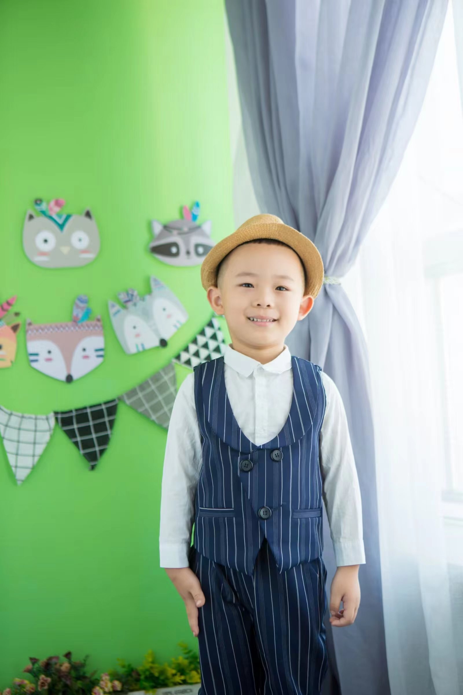 大元元的潮流瞬间：童真与时尚的完美结合