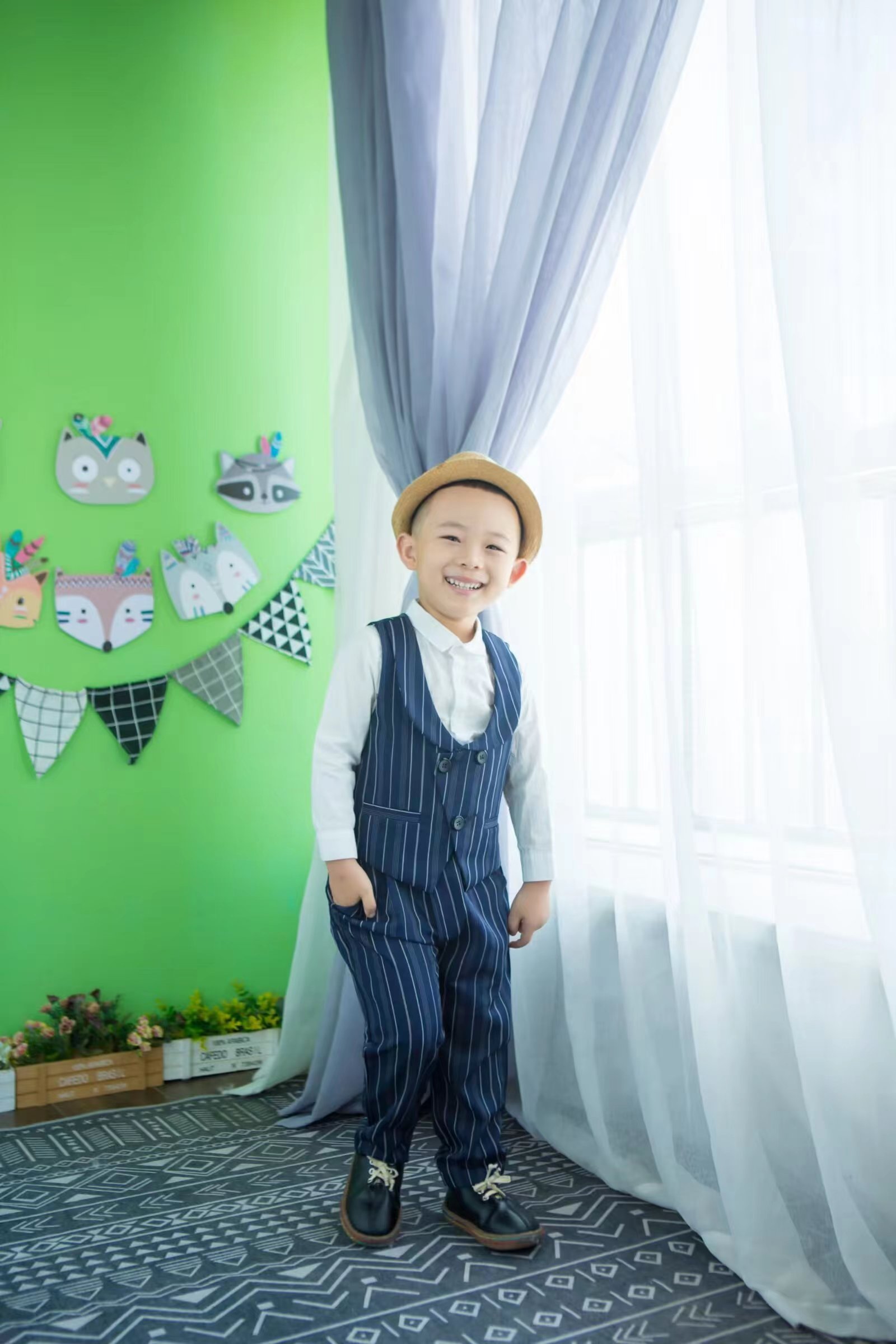 大元元的潮流瞬间：童真与时尚的完美结合