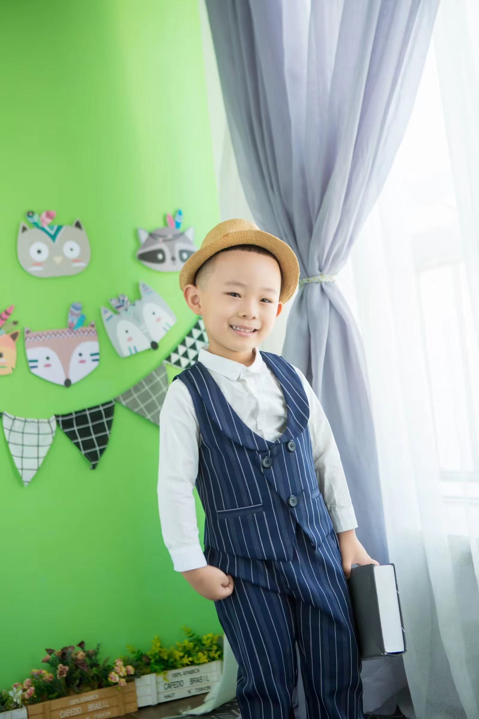 大元元的潮流瞬间：童真与时尚的完美结合