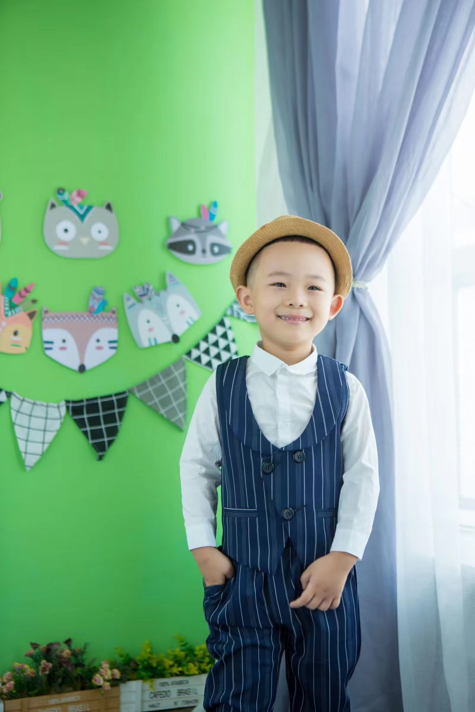 大元元的潮流瞬间：童真与时尚的完美结合