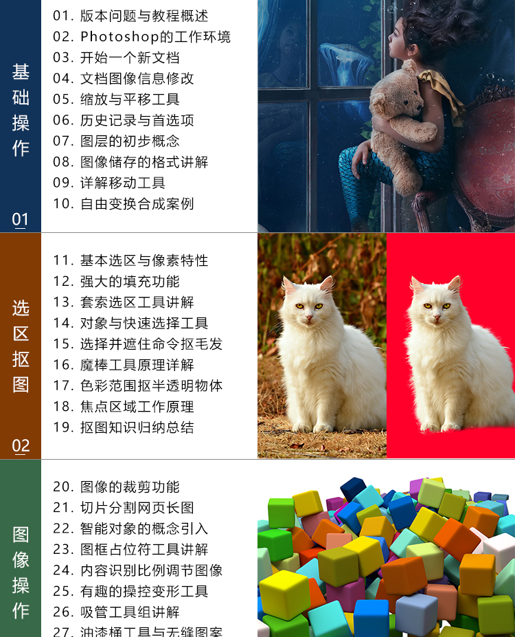 PS教程全套Photoshop自学精品视频课程