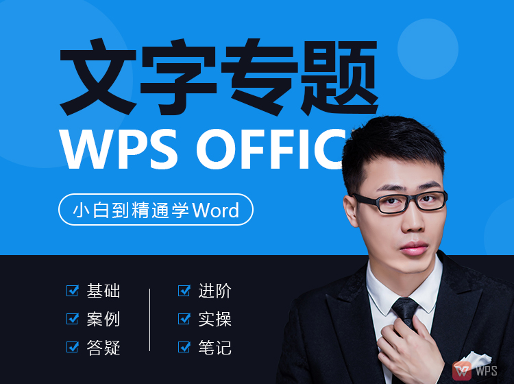 WPS Office文字专讲课程（word教程篇）