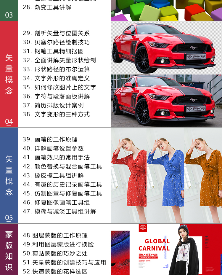 PS教程全套Photoshop自学精品视频课程