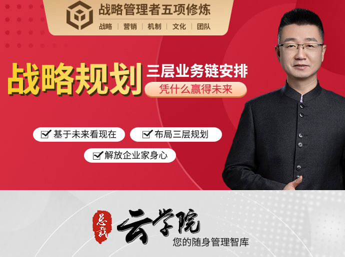 【战略规划】企业三层业务链规划