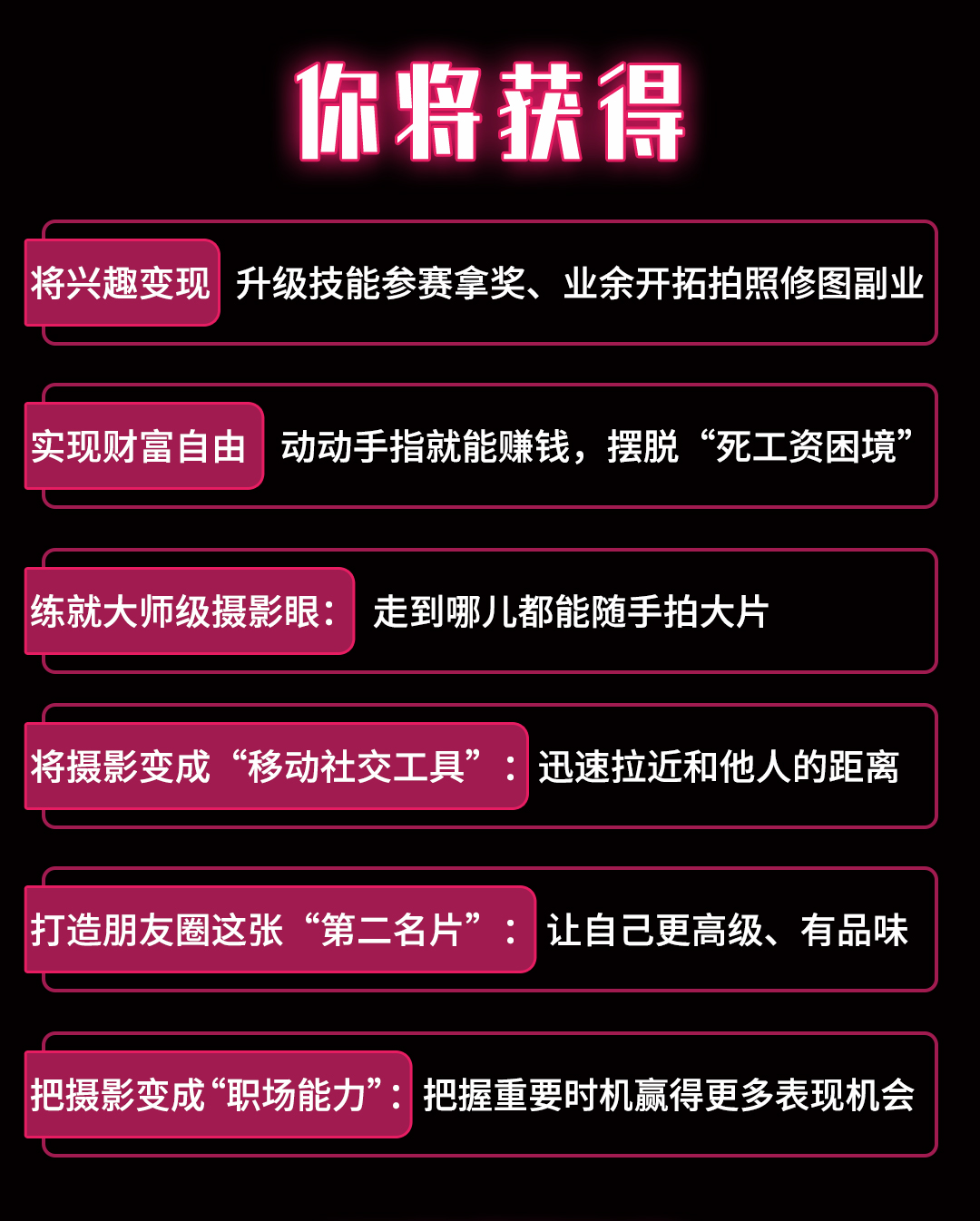 新手手机摄影变现，一部手机让你玩赚拍照+修图