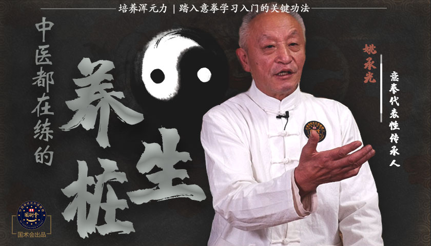 王芗斋武学传人姚承光意拳养生桩