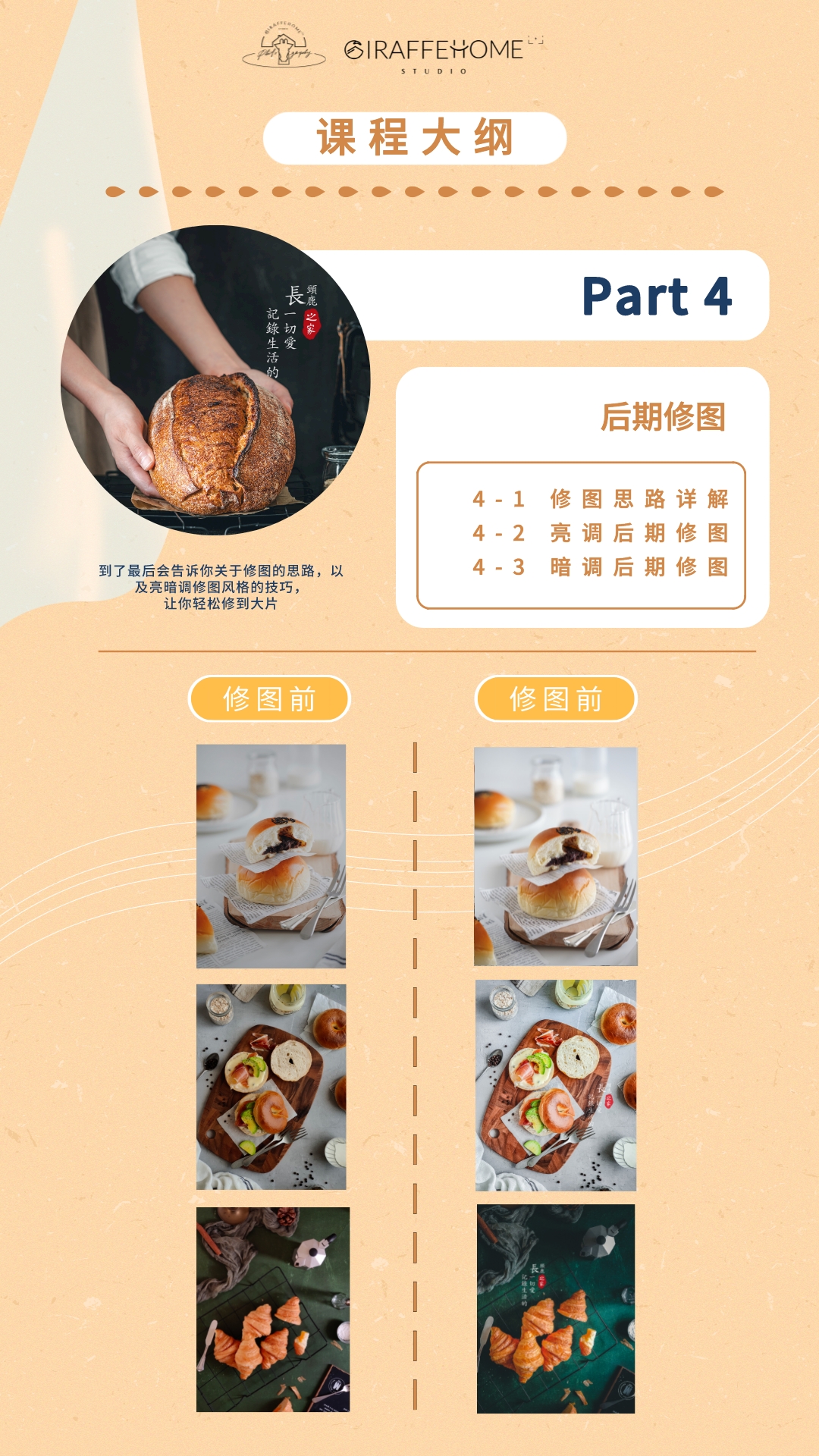 最全的面包摄影课丨从前期到后期教你拍出面包大片