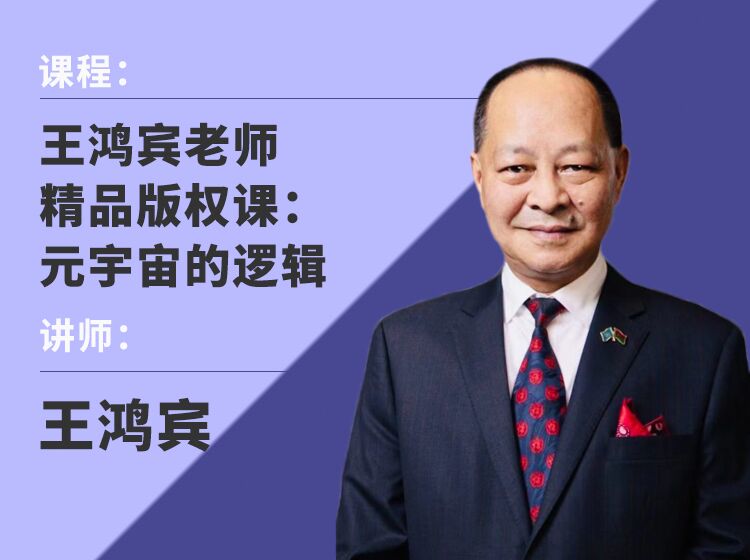 王鸿宾老师精品版权课：元宇宙的逻辑