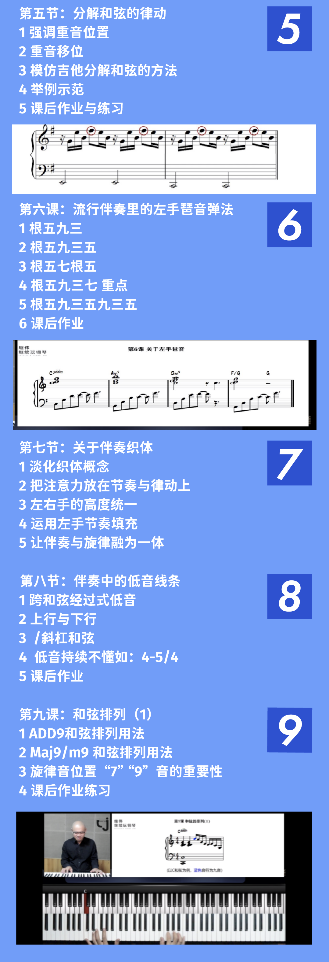 流行钢琴即兴伴奏-继伟