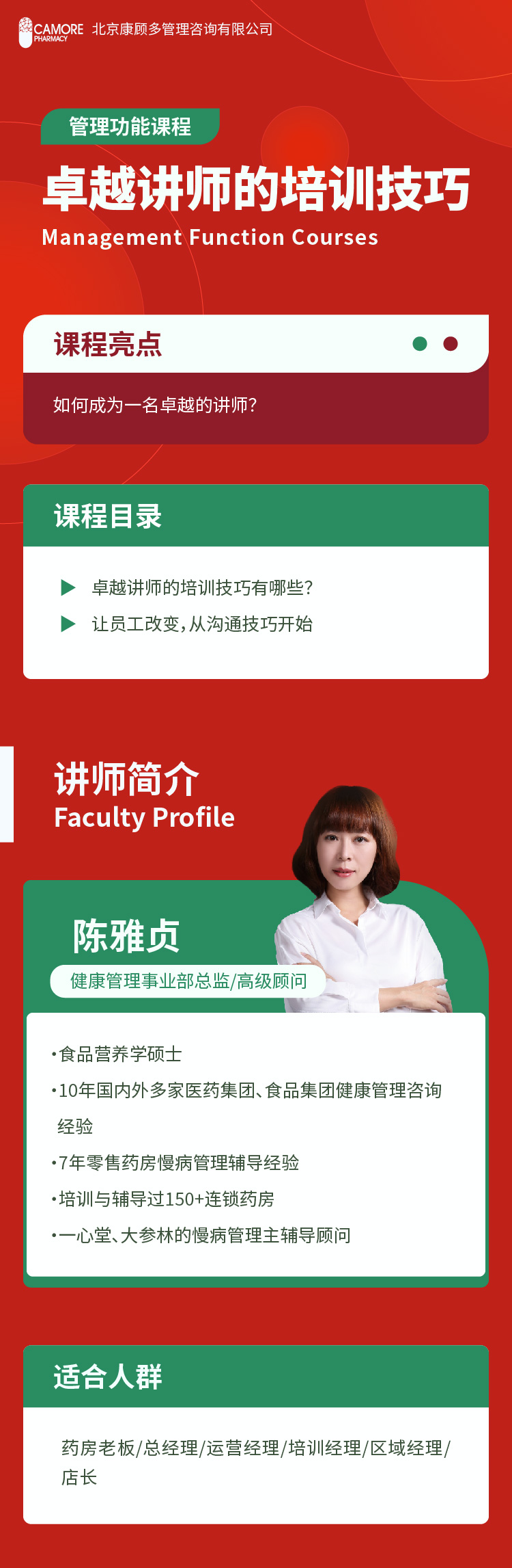 卓越讲师的培训技巧