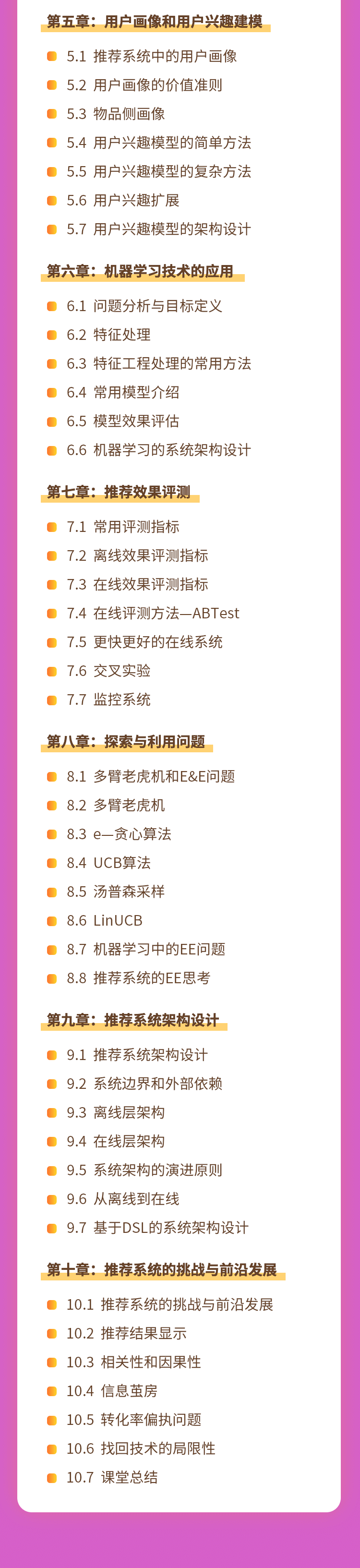 《推荐系统基础》