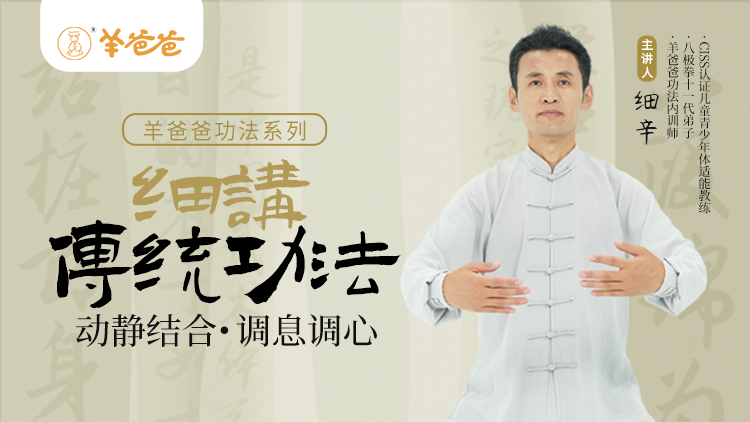 细讲传统功法——动静结合，调息调心