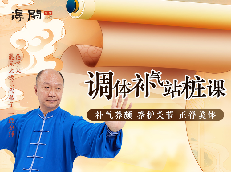 范学天老师：无极桩、混元桩精讲视频课【得闲精品课】