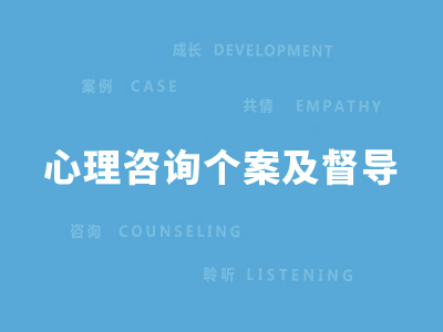 心理咨询“启航”视频课程 心理咨询个案及督导
