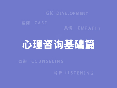 心理咨询“启航”视频课程 心理咨询基础篇