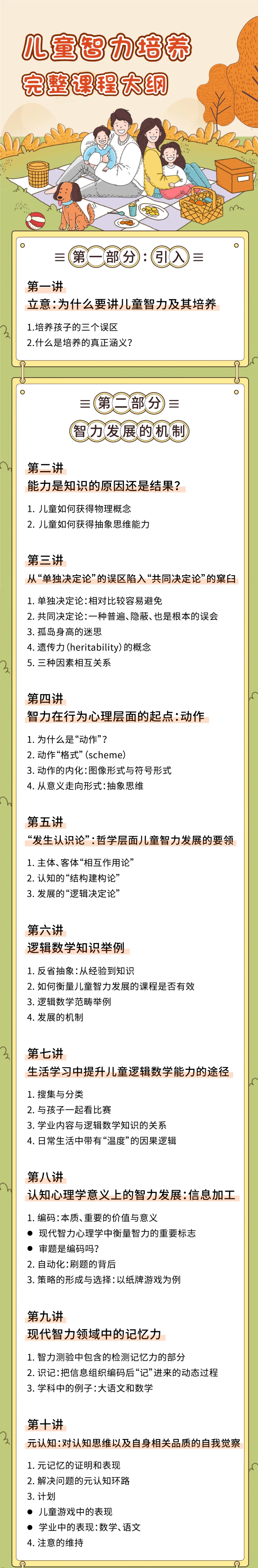 【吴国宏】｜儿童智力培养（视频24讲）