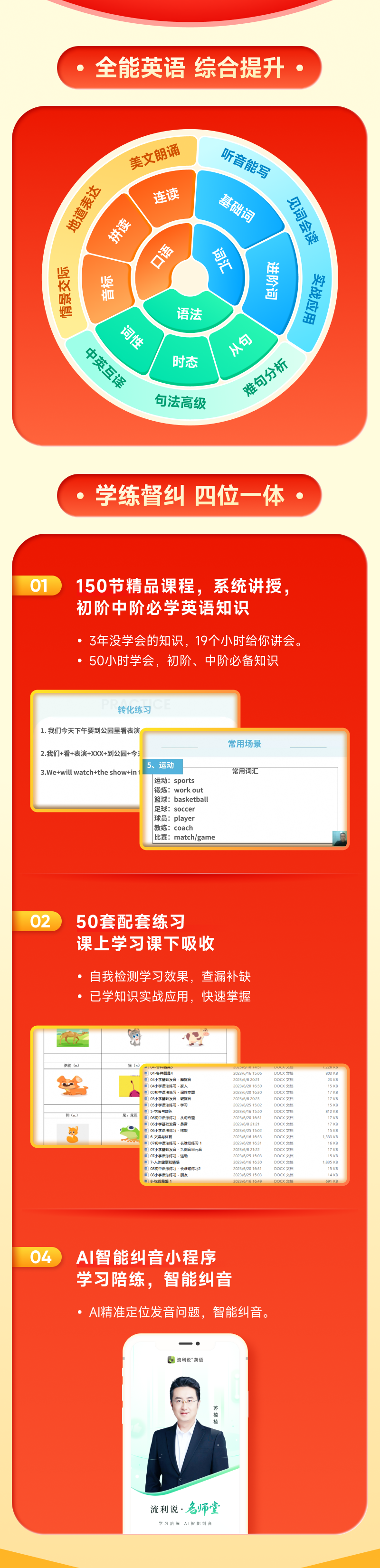 苏楠楠全能英语三合一【初阶+中阶】