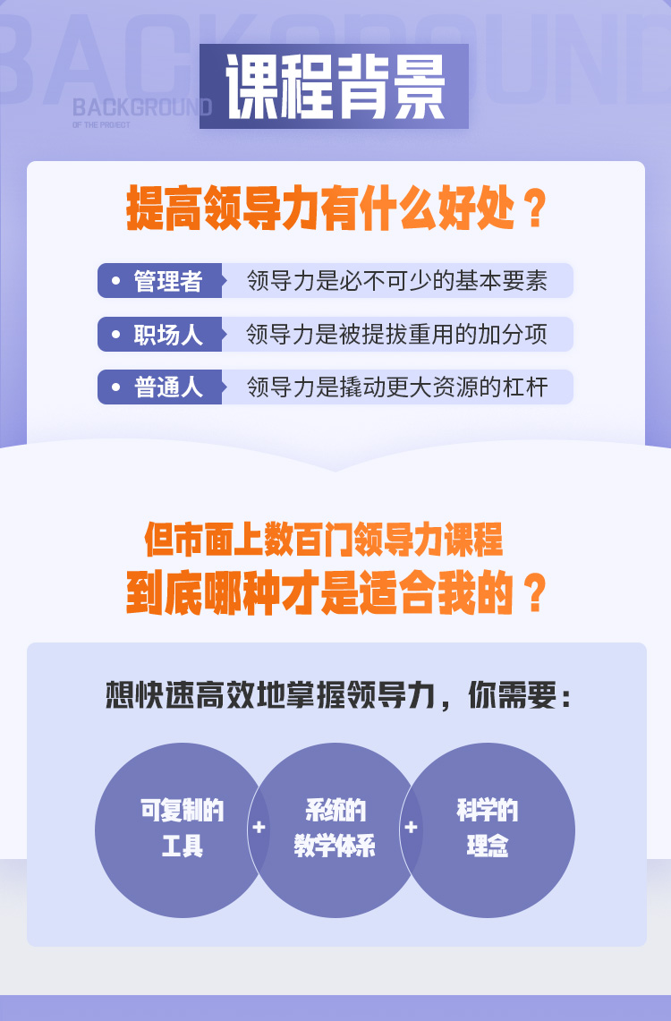 可复制的领导力职场新人专属小包课