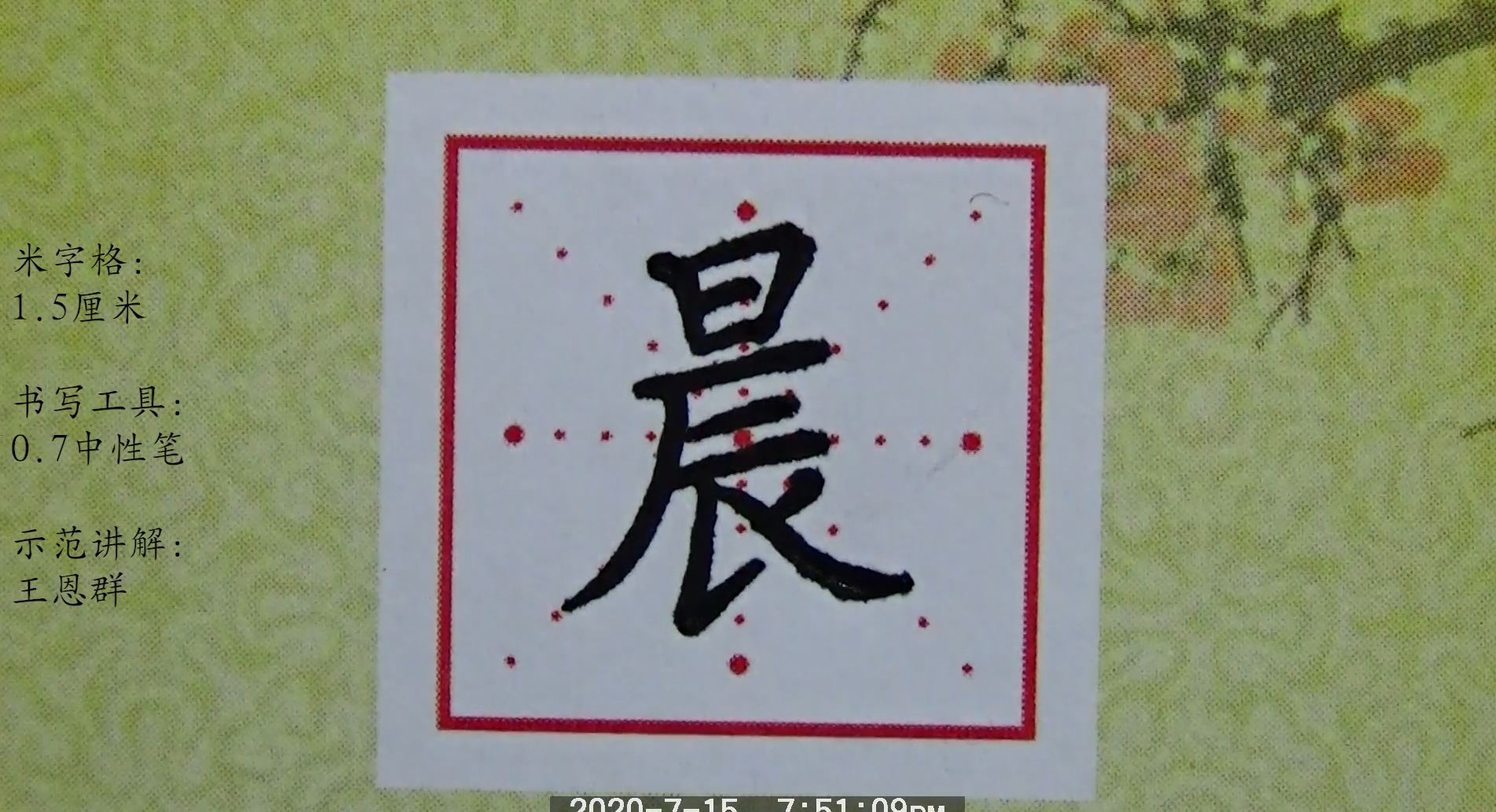 部编版语文同步生字逐字讲解视频三上