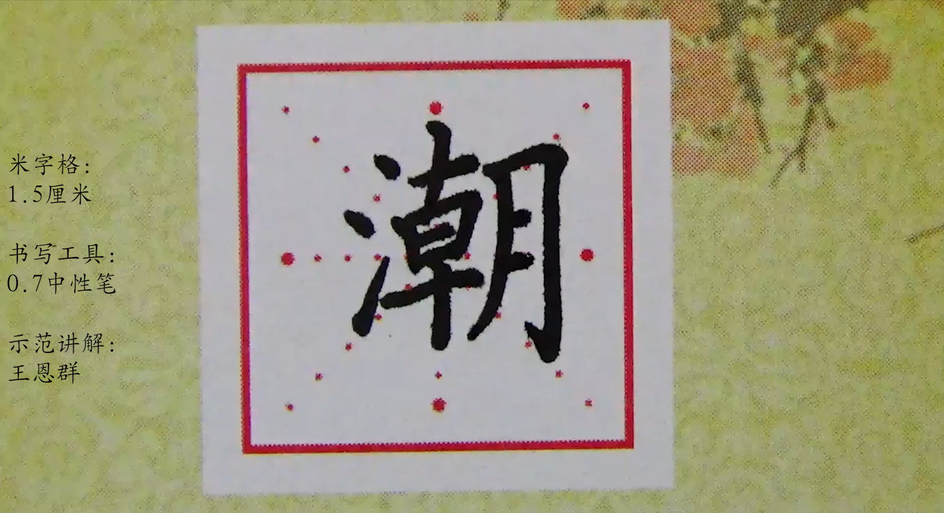 部编版语文同步生字逐字讲解视频四上