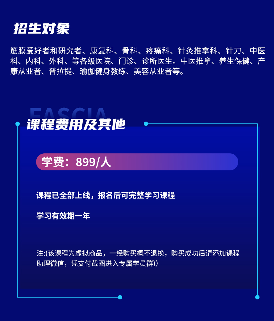 筋膜系统功能解剖与临床应用