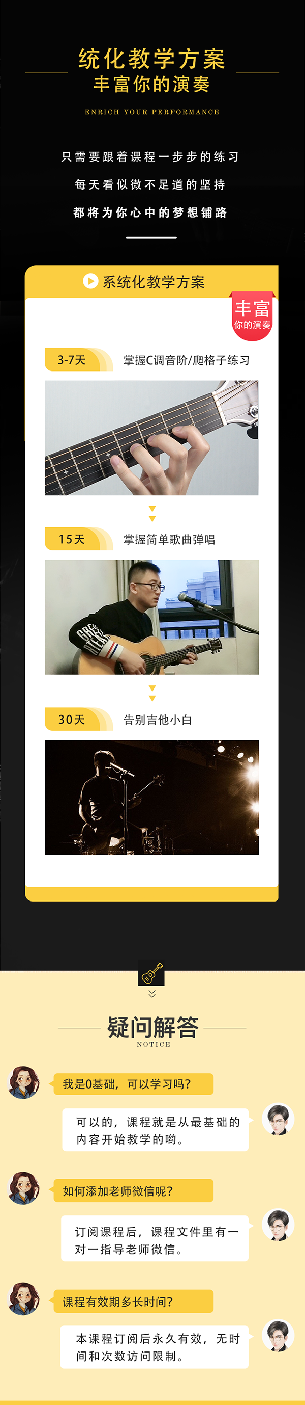 零基础吉他入门教程