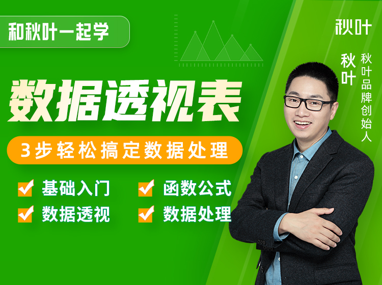 玩转EXCEL数据透视表，小白变高手！