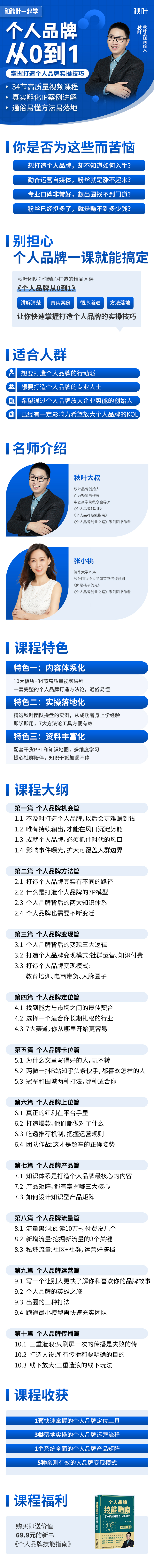 和秋叶一起学个人品牌 从0到1