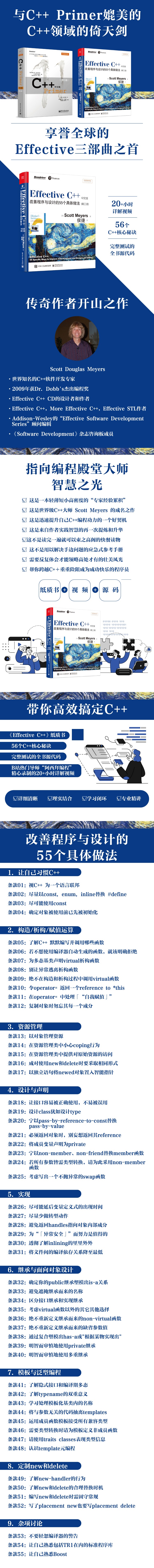《Effective C++》视频教程