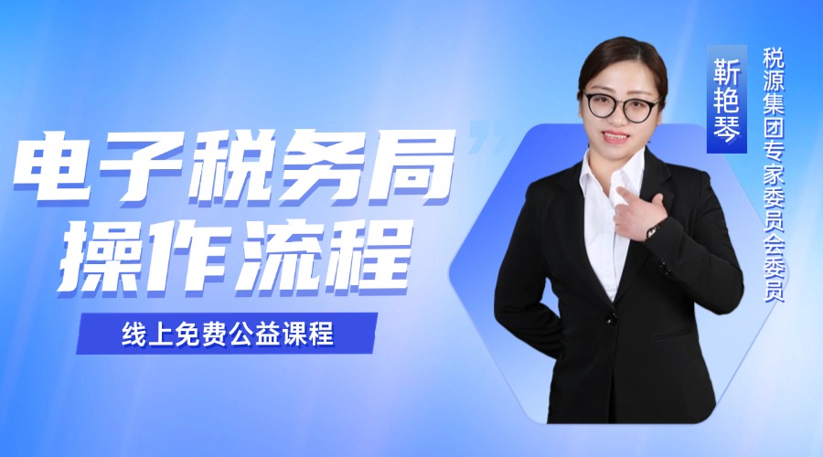 电子税务局操作流程 