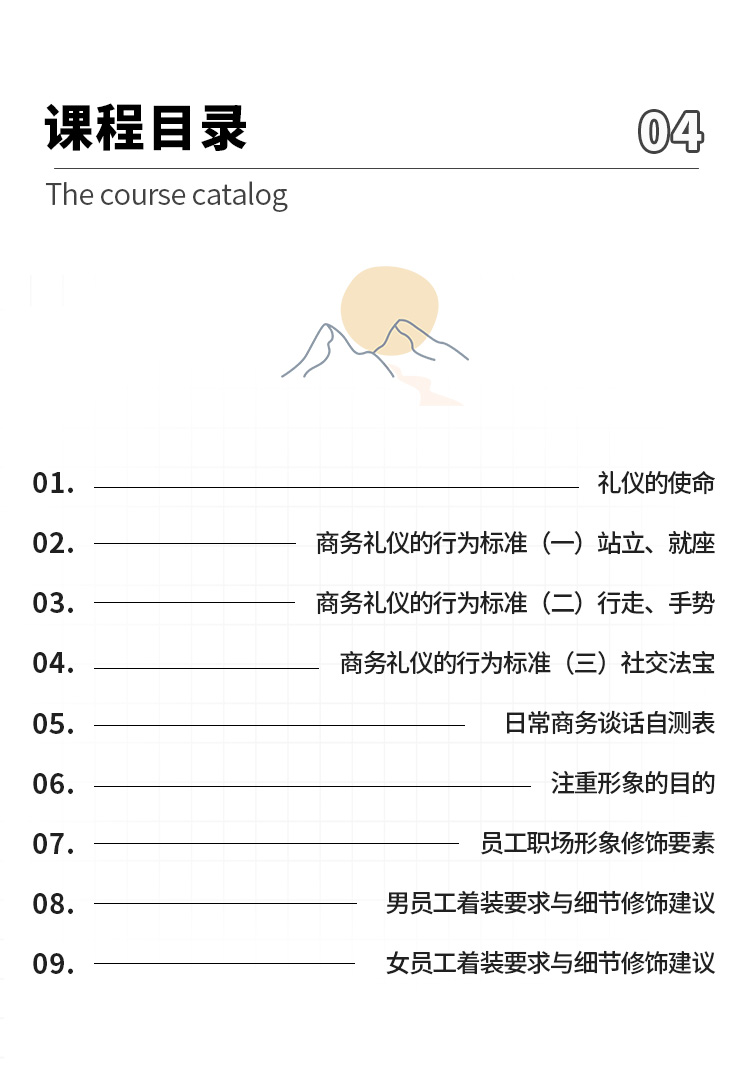 商务礼仪与职业形象