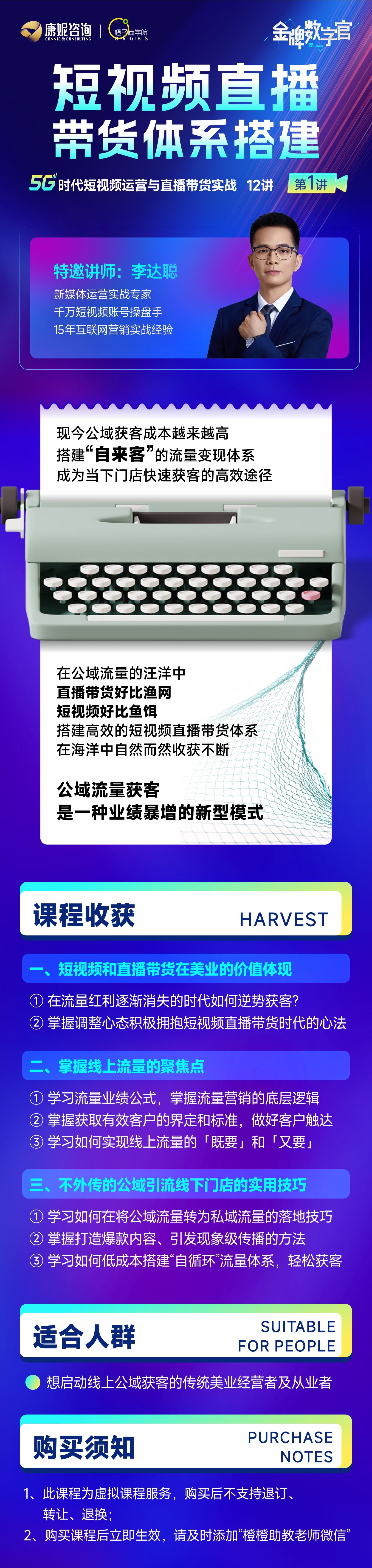 短视频体系搭建与人设打造的成功之道线上课