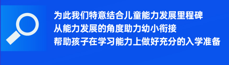 5-6岁幼儿能力发展之幼小衔接能力训练