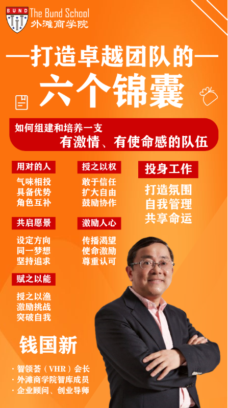 钱国新：打造卓越团队的六个锦囊