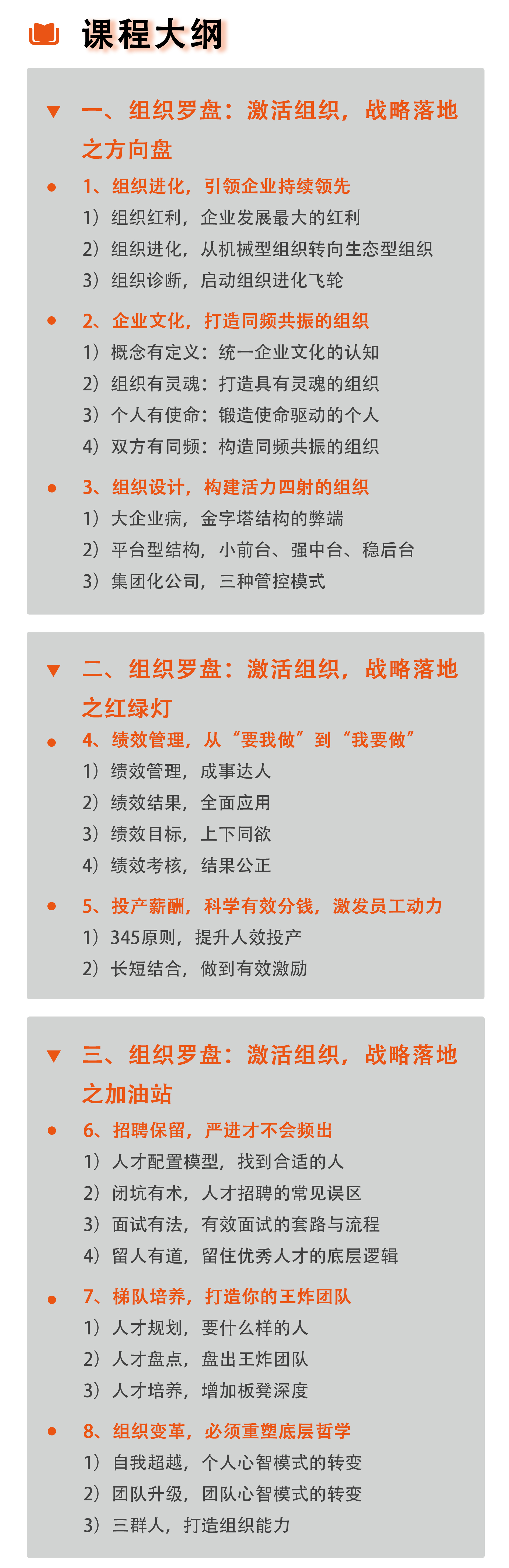 线上课丨组织进化：构建强活力组织，打造高绩效团队