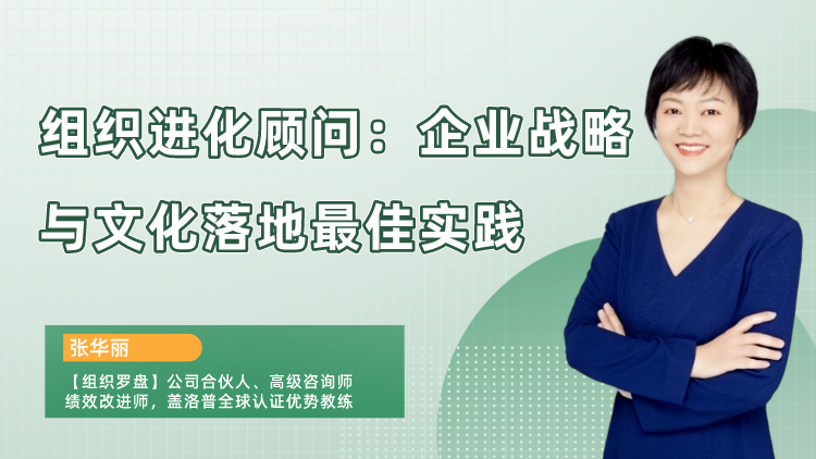 线上课丨组织发展：企业战略与文化落地实践课程