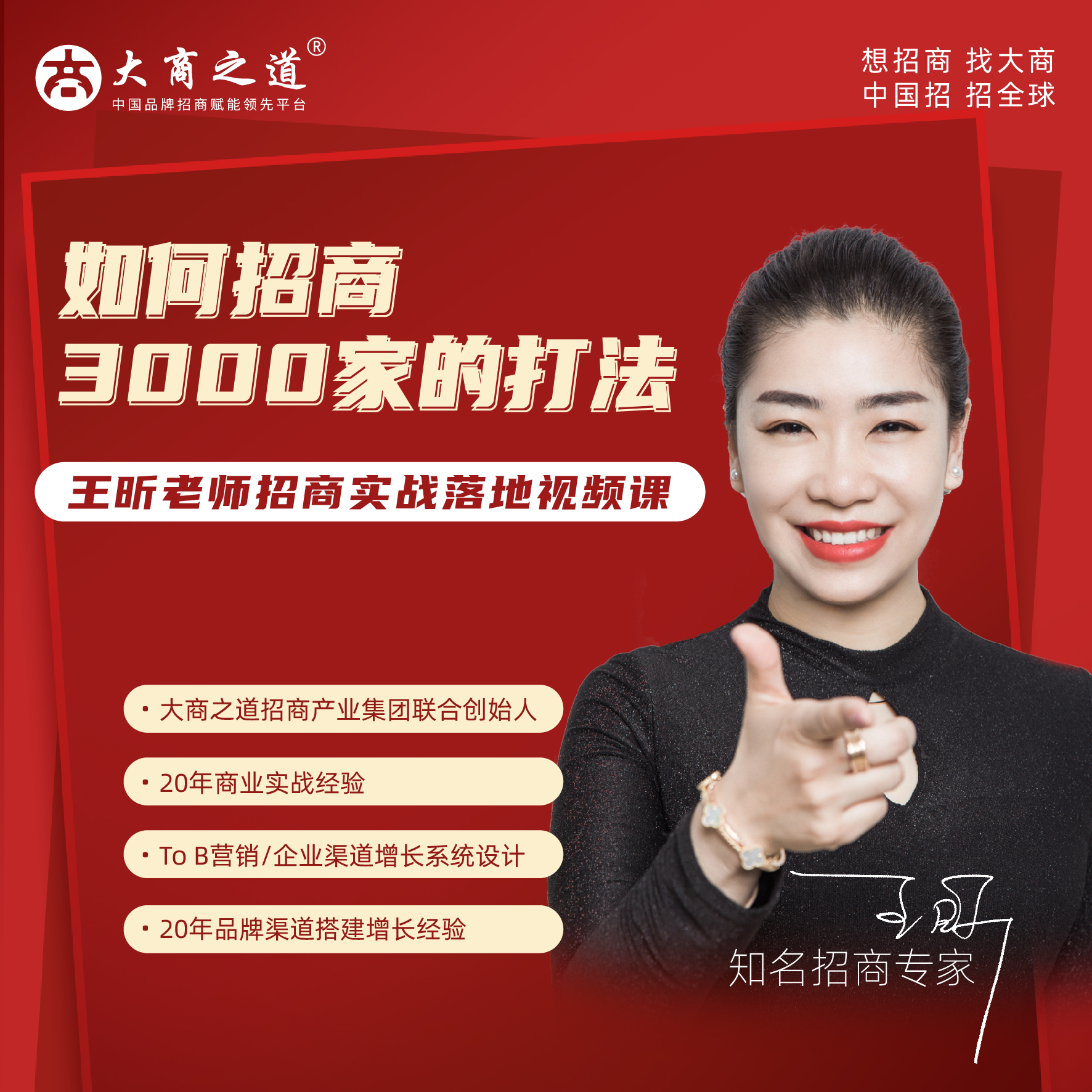 如何招商3000家的打法