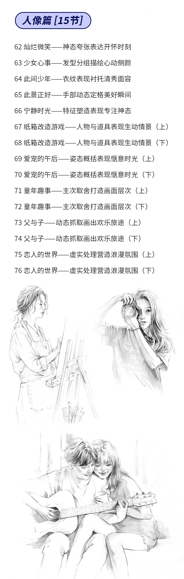 新手学画速写课堂