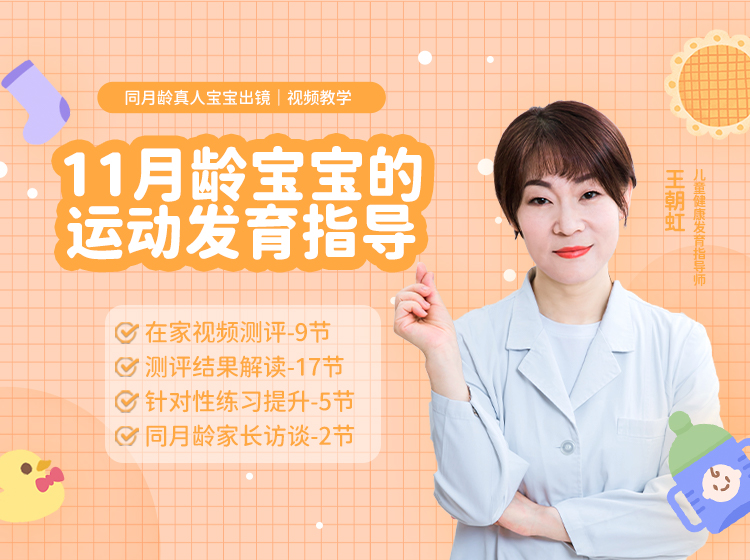 11月龄运动发育测评+练习指导