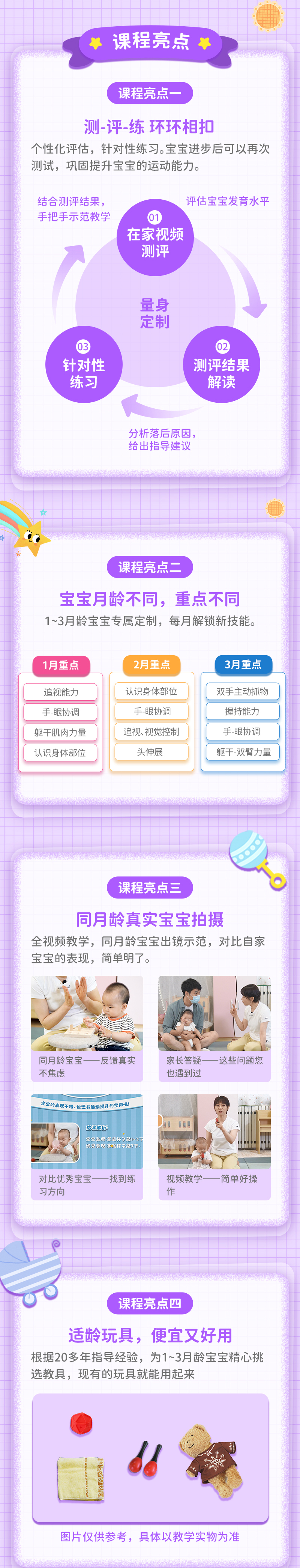【1月+2月+3月】升级款-运动发育测评和练习指导
