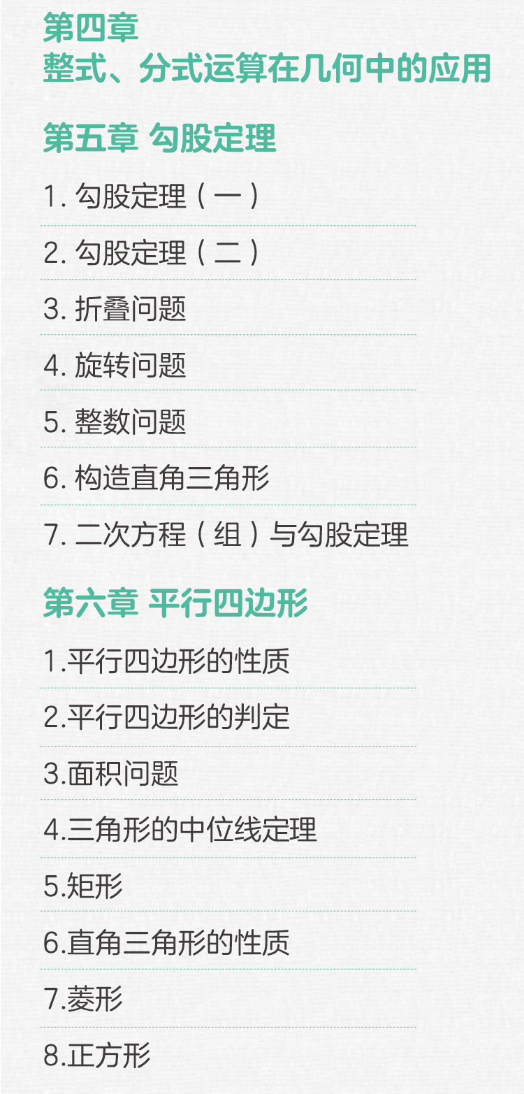 初中数学典型几何综合题精讲课（8年级）