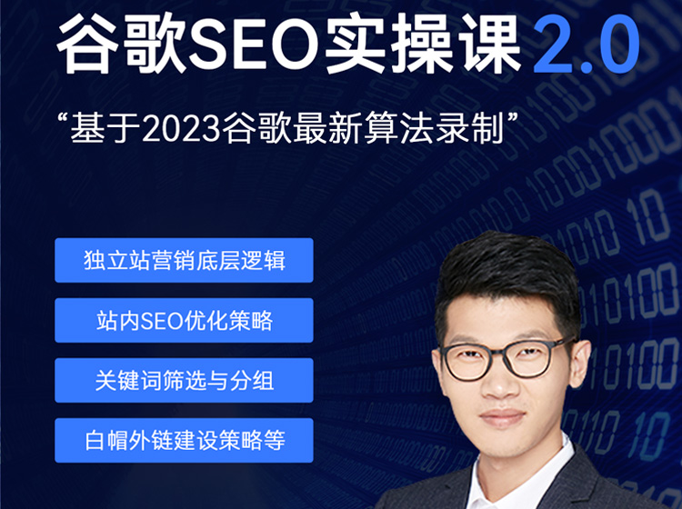 谷歌SEO 2.0 实战课 - 独立站询盘自由必备