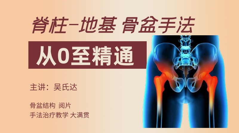 脊柱地基-骨盆手法复位从0到精通