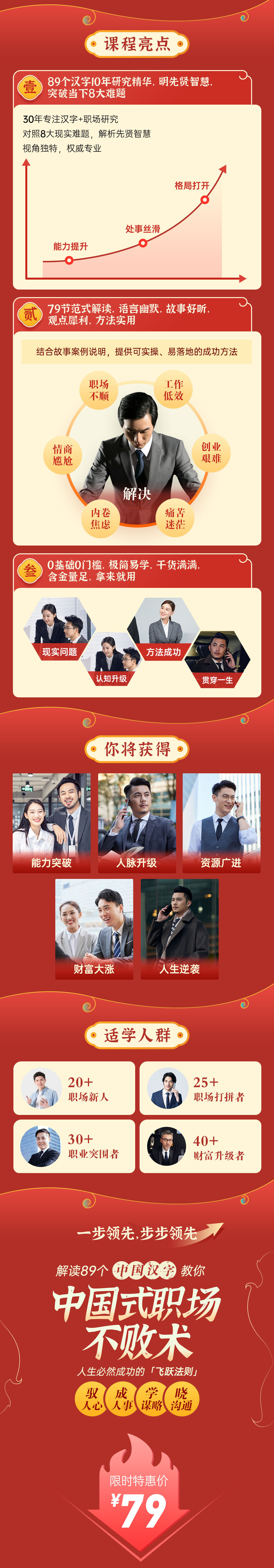 79节中国式职场不败术：老板CEO狂赞的中式成事、成功、成人、成财之道