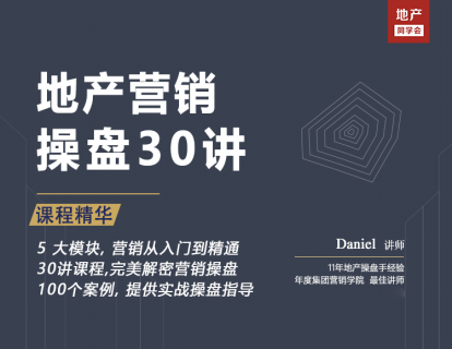地产营销操盘30讲