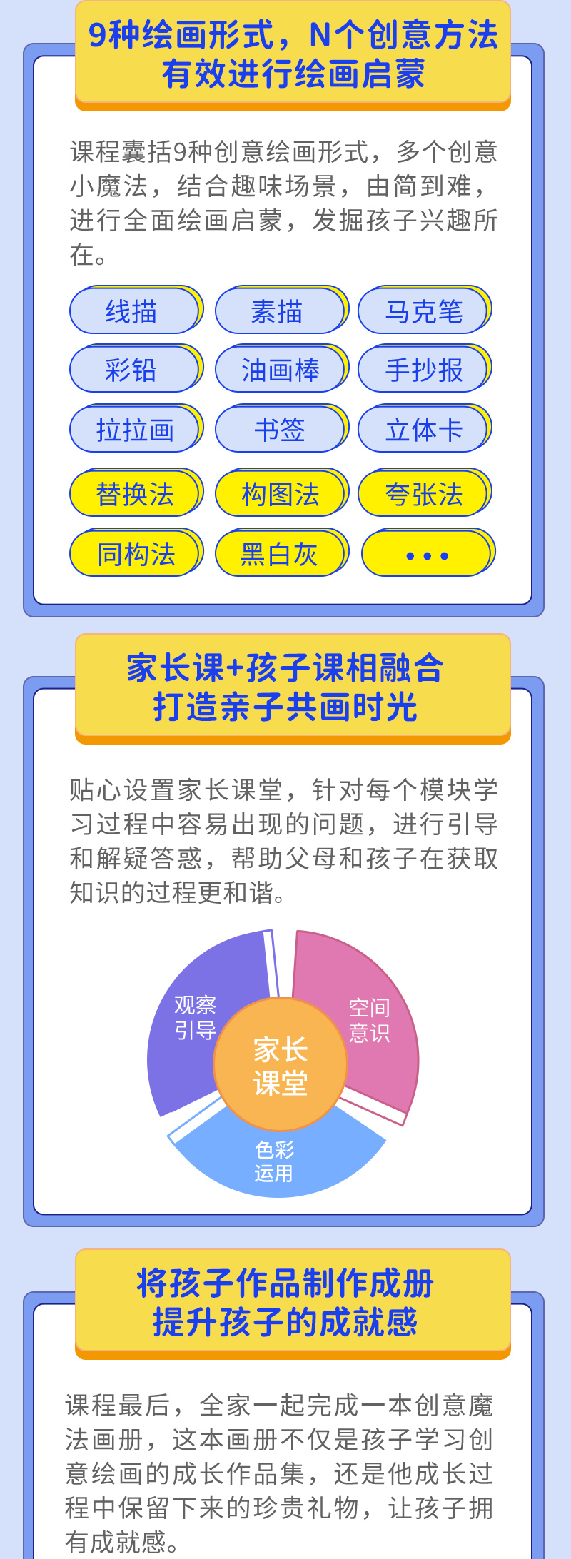 【清华美院老师】给孩子的0基础创意绘画课，激发创造力、想象力潜能