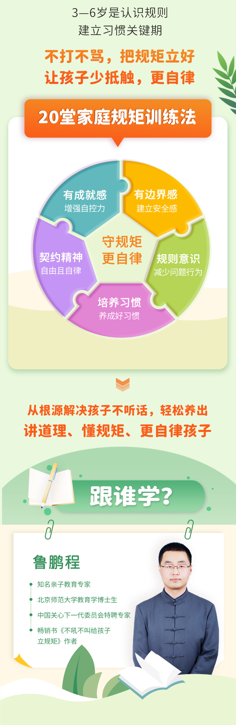 【规矩训练法】不吼不骂，轻松与孩子定规矩，孩子不抵触、守规矩、更自律