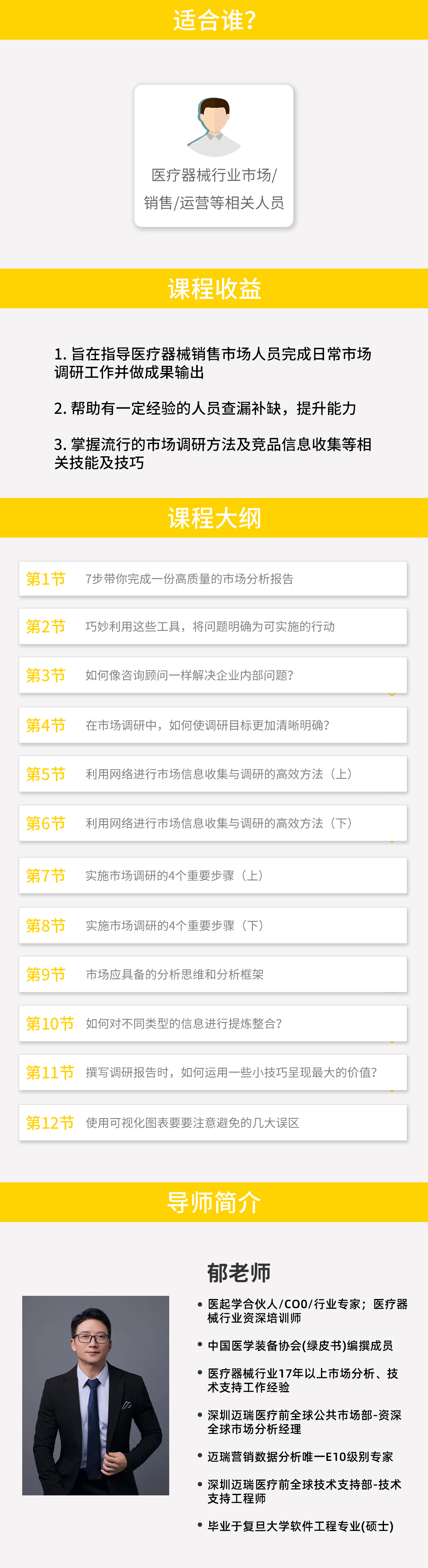 市场调研与竞品信息收集